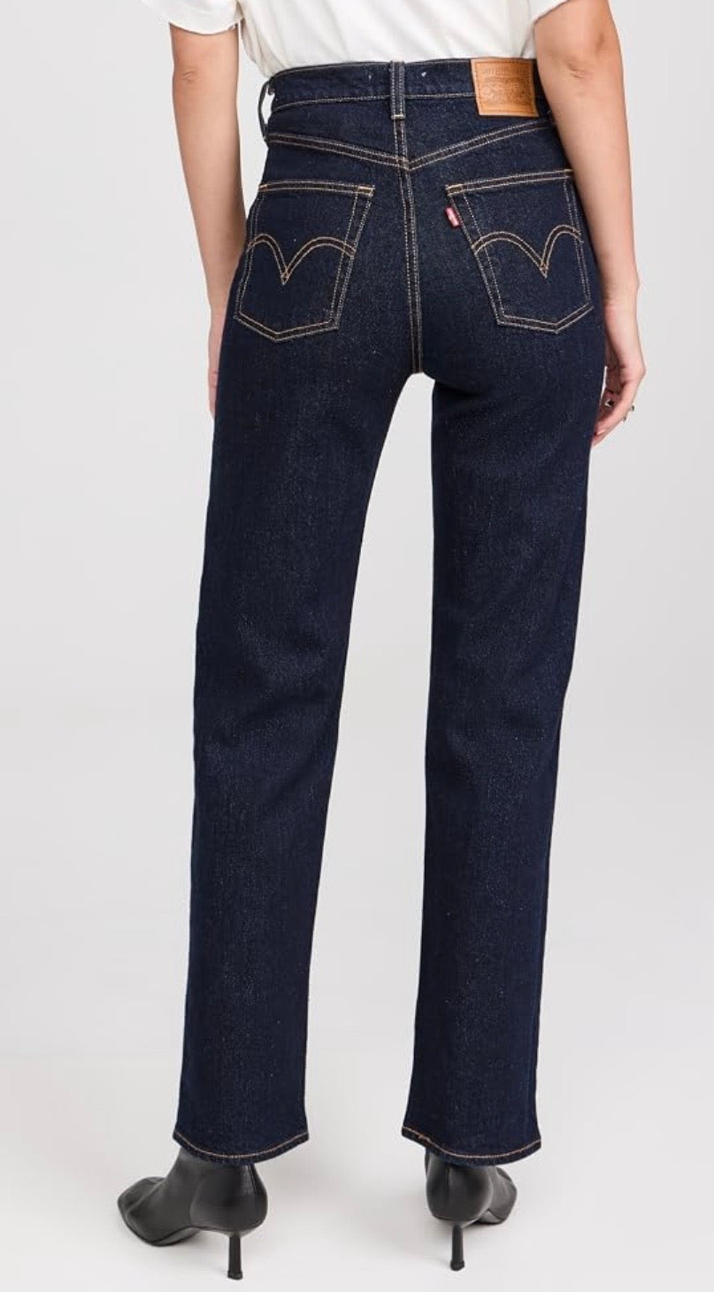 Levis- ribcage full length jeans
