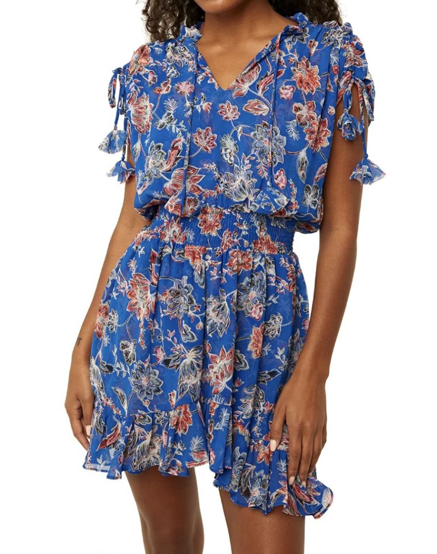 Misa Los Angeles Dominique Floral Mini Dress
