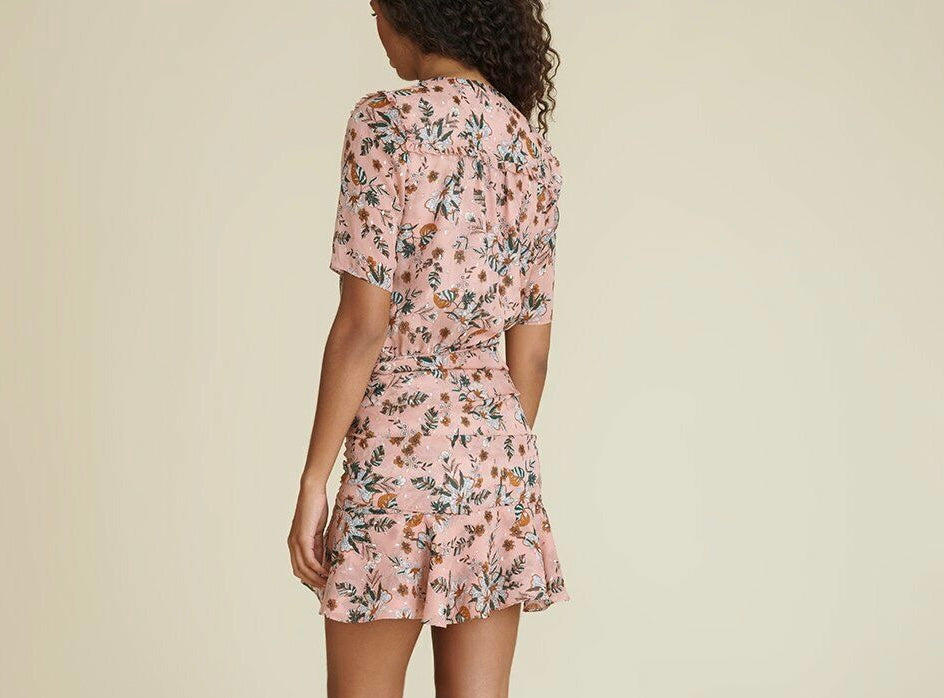 Veronica Beard Pink Floral Dress