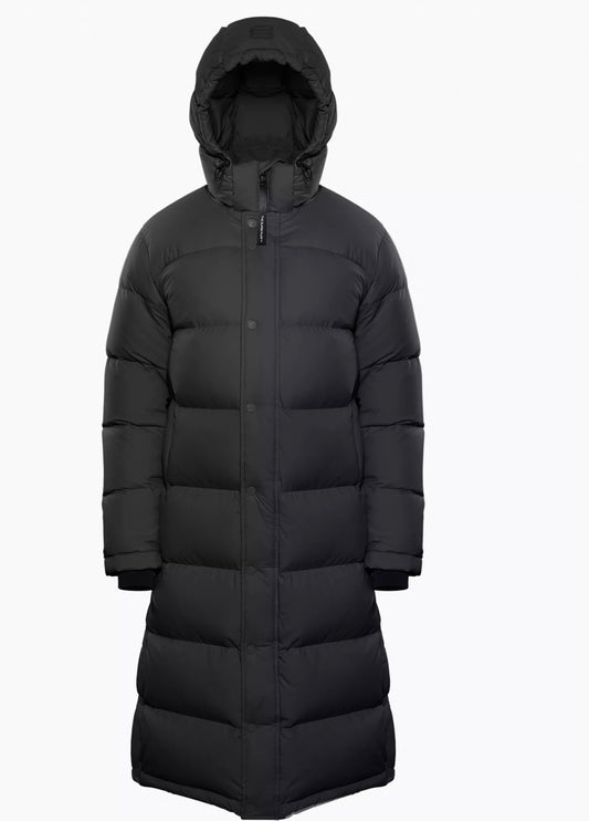 SUPER PUFF long hooded jacket