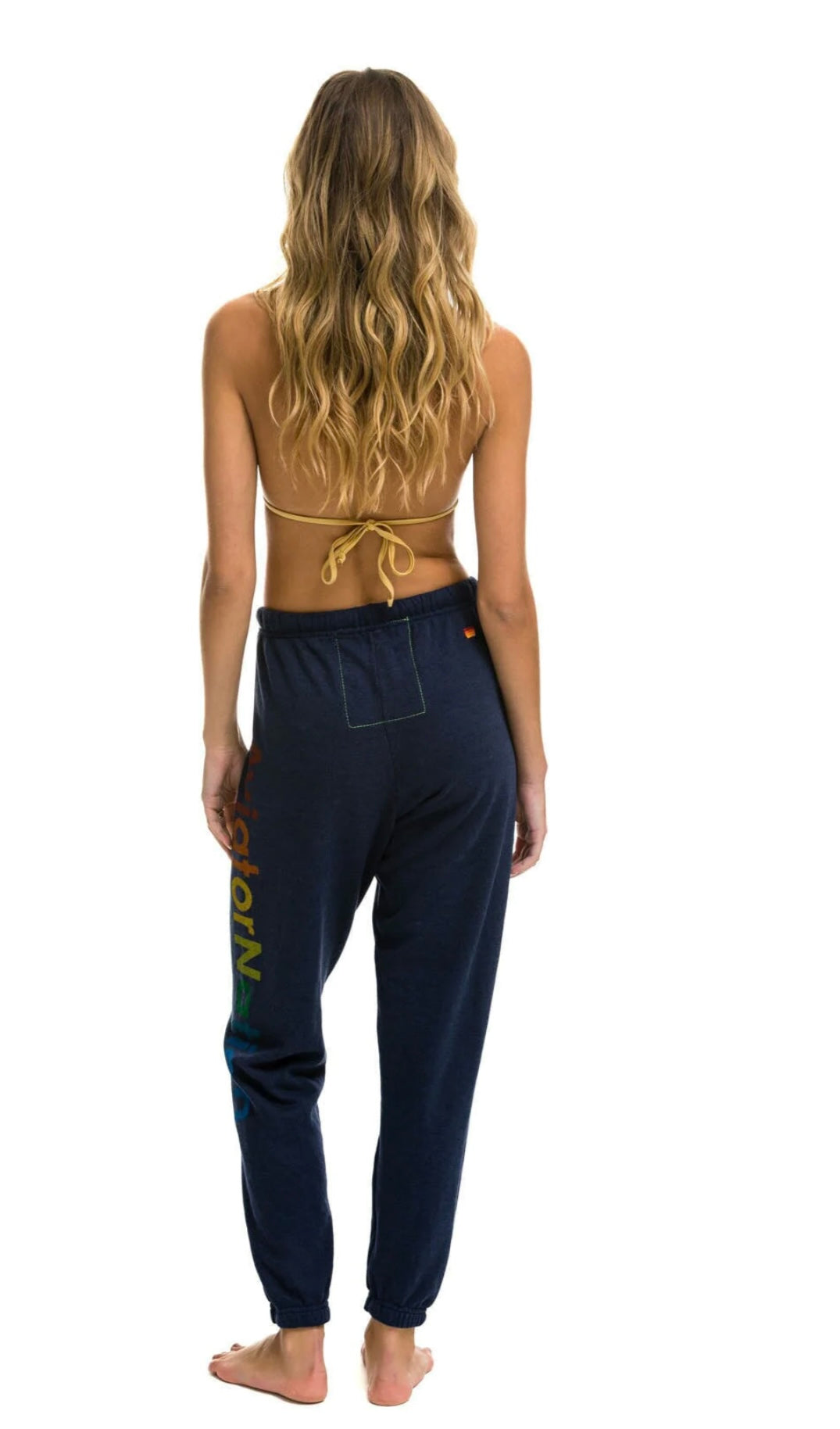 AVIATOR NATION SF - SWEATPANTS NVY