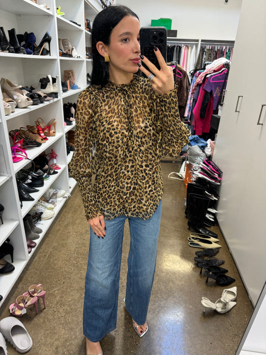 Veronica Beard - Animal Print Blouse