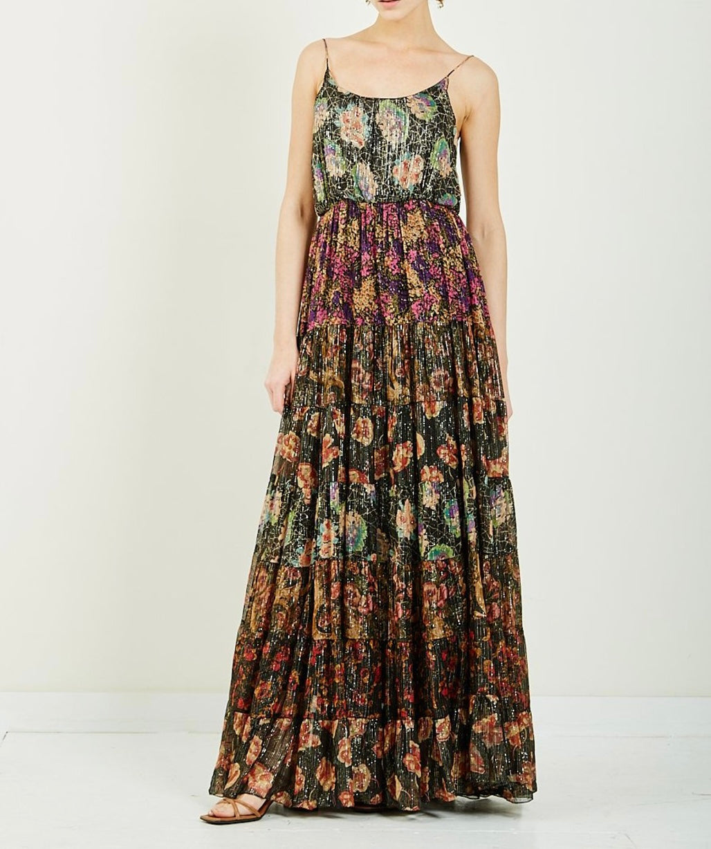 Mes Desmoiselles Floral Maxi Dress