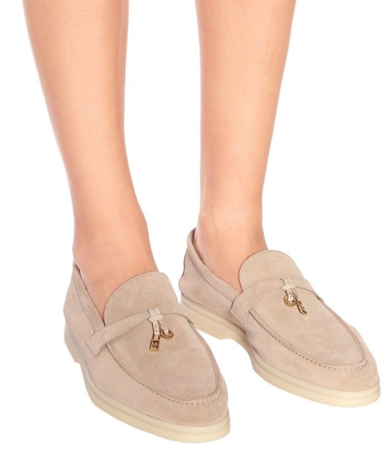 Loro Piana - Summer Charms Walk Suede Loafers