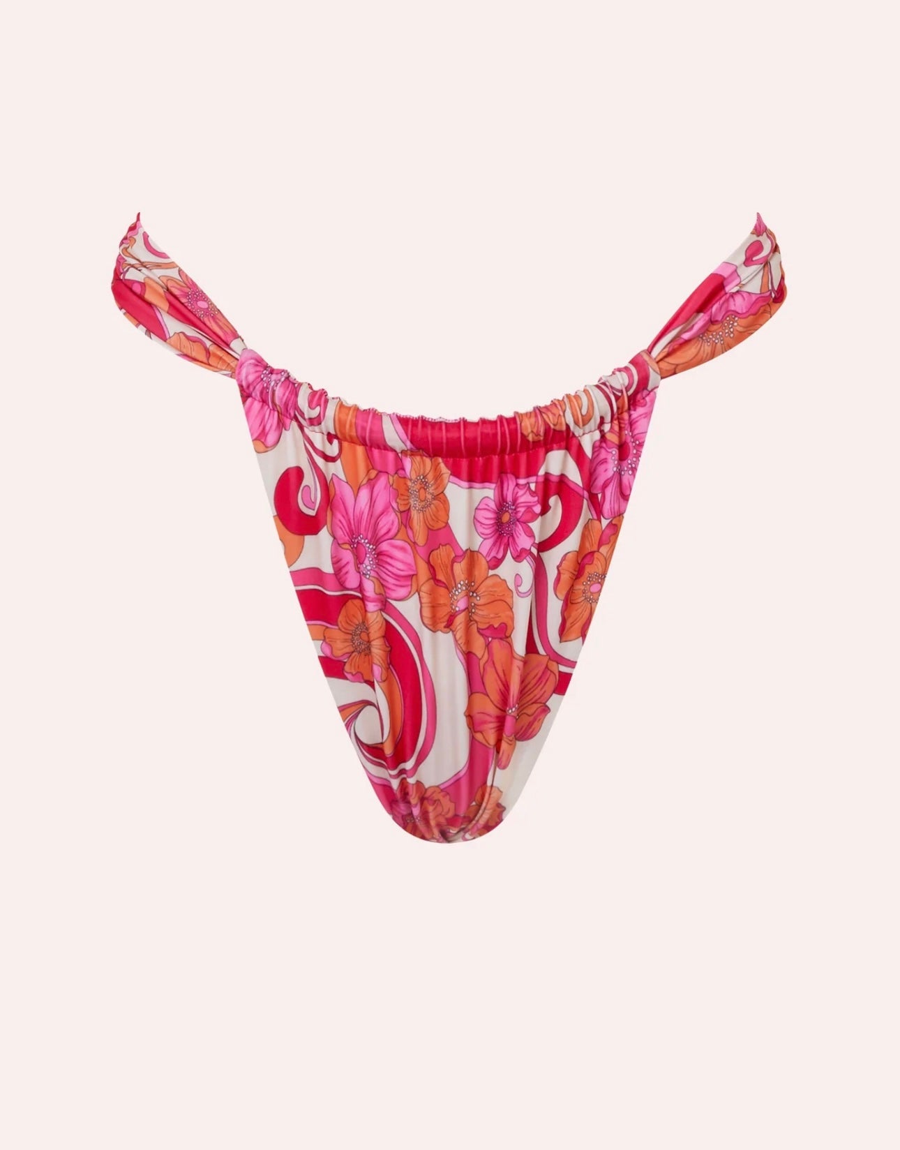 CIN CIN - 'ISLE' HOOP TOP & 'MARINA' GATHERED BOTTOMS & SARONG - ULTRAVIOLET