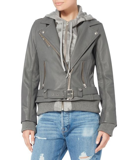 IRO- Moto Jacket with Dickey