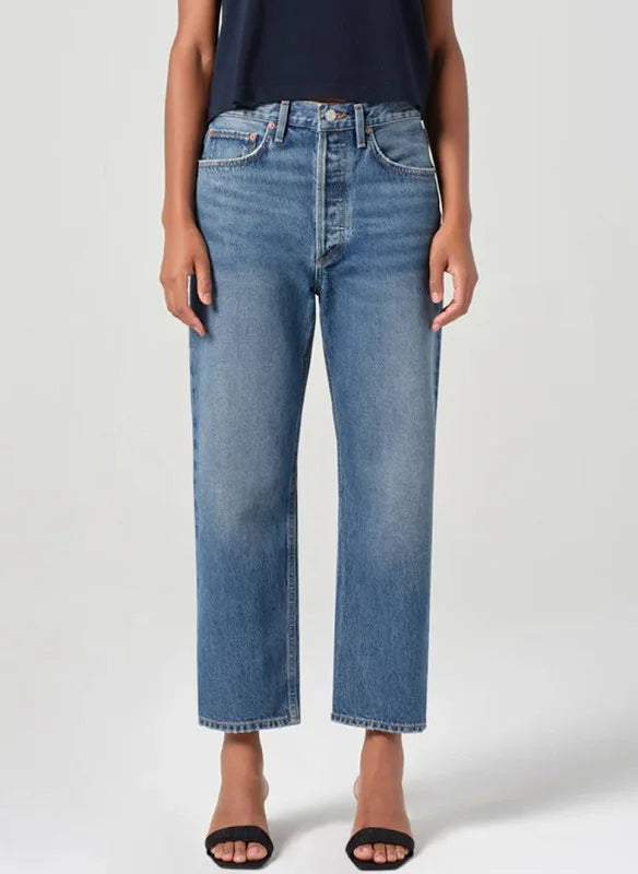AGOLDE parker straight leg jeans