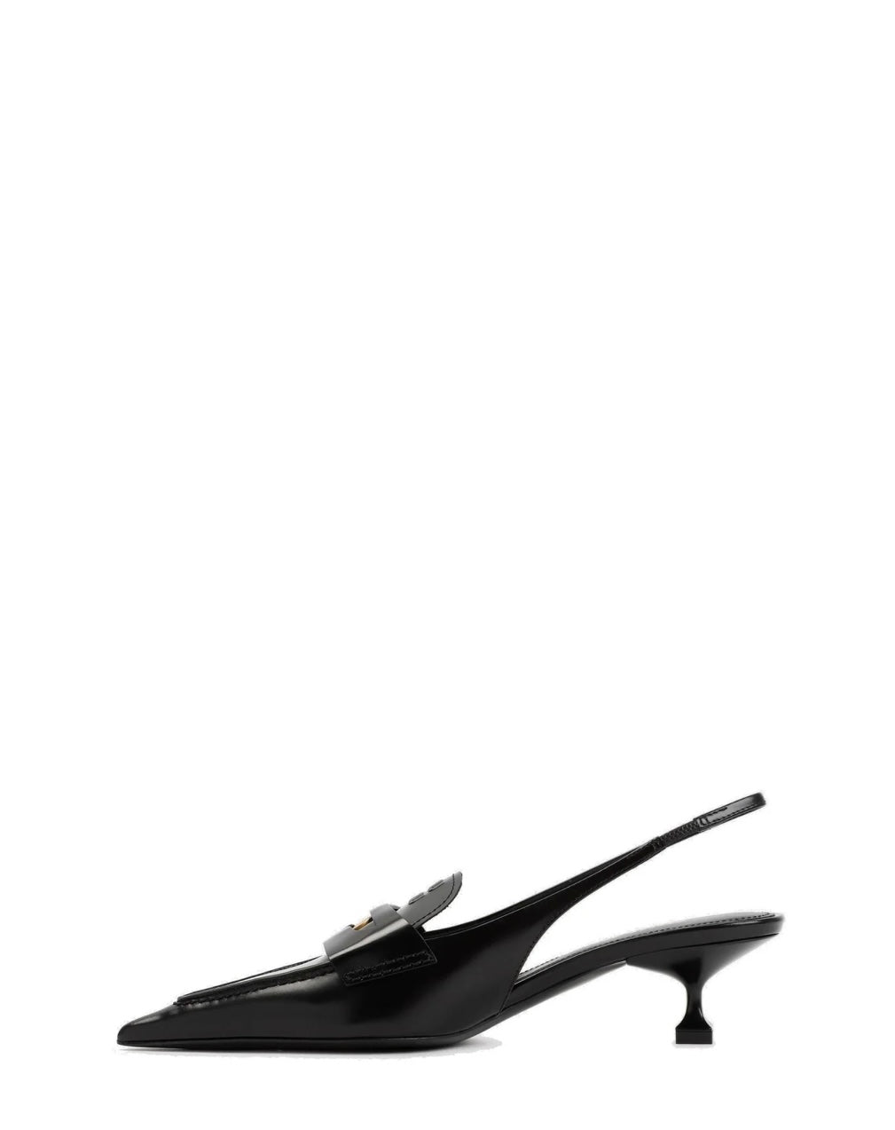 Miu Miu
Women's Black Logo Detailed Pointed Toe Slingback Pumps