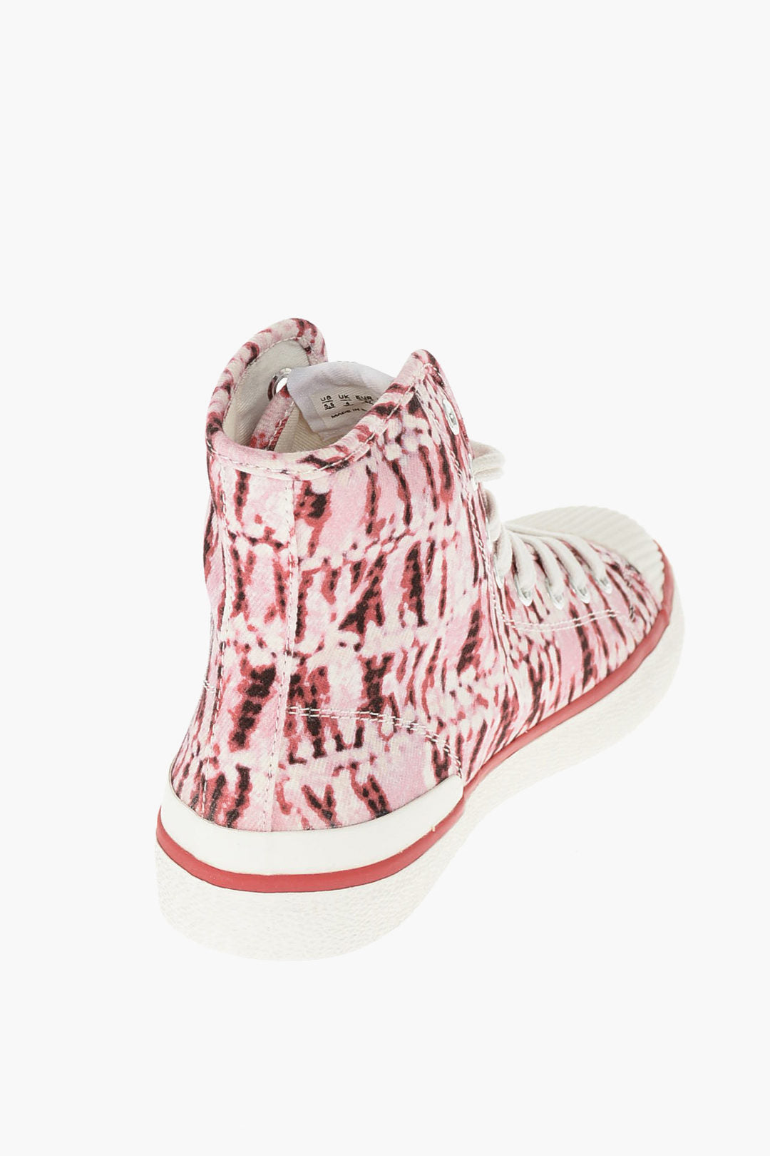 ISABEL MARANT pink/red/white tie die sneaker