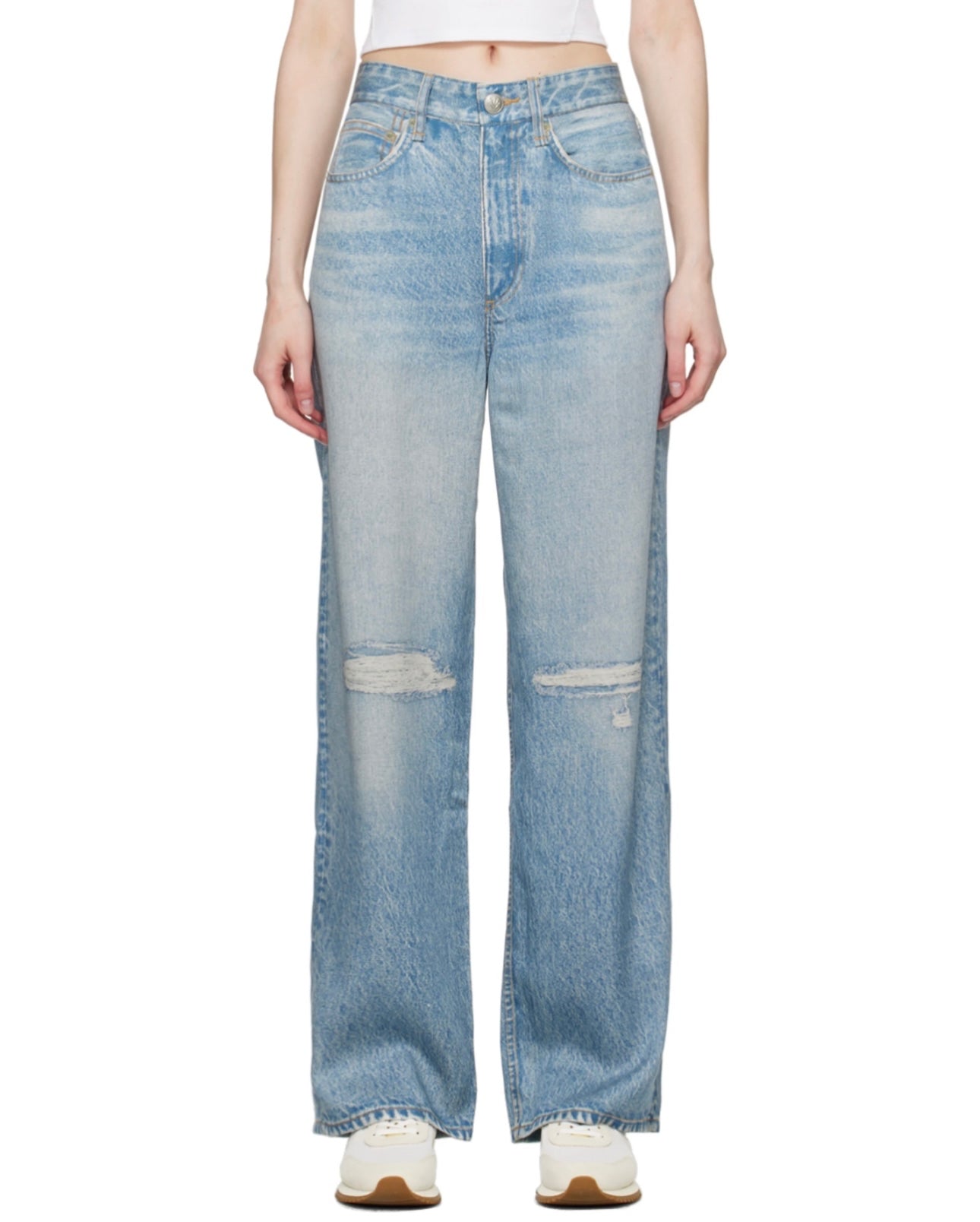 RAG & BONE
Blue Trompe L'oeil Jeans