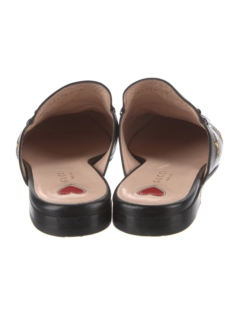 GUCCI prince-town mules with gold stars