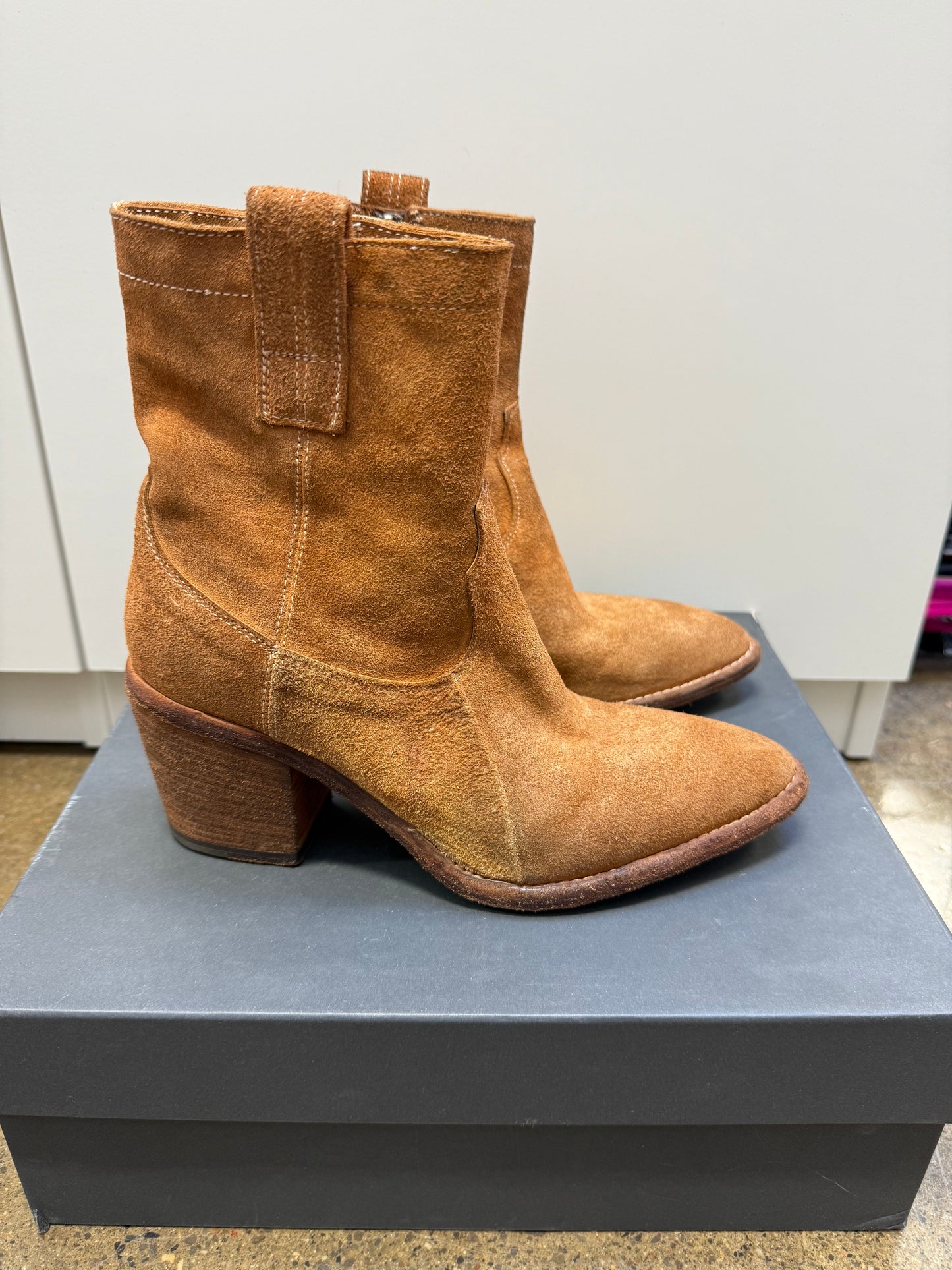 Fauzian Jeunesse - Tan Cowboy Boot