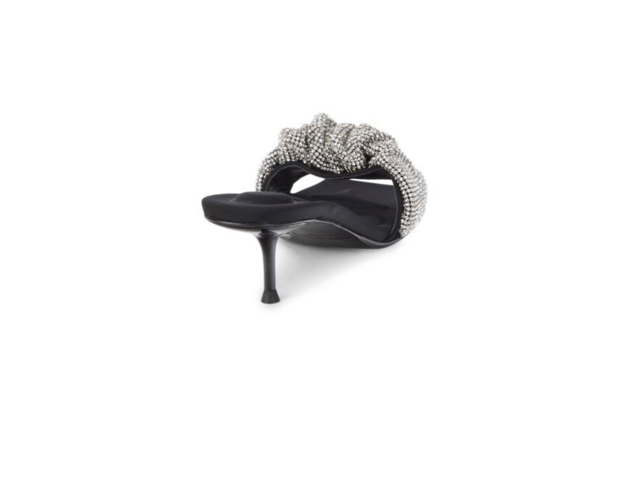 ALEXANDER WANG
Ruched Embellished Sandals