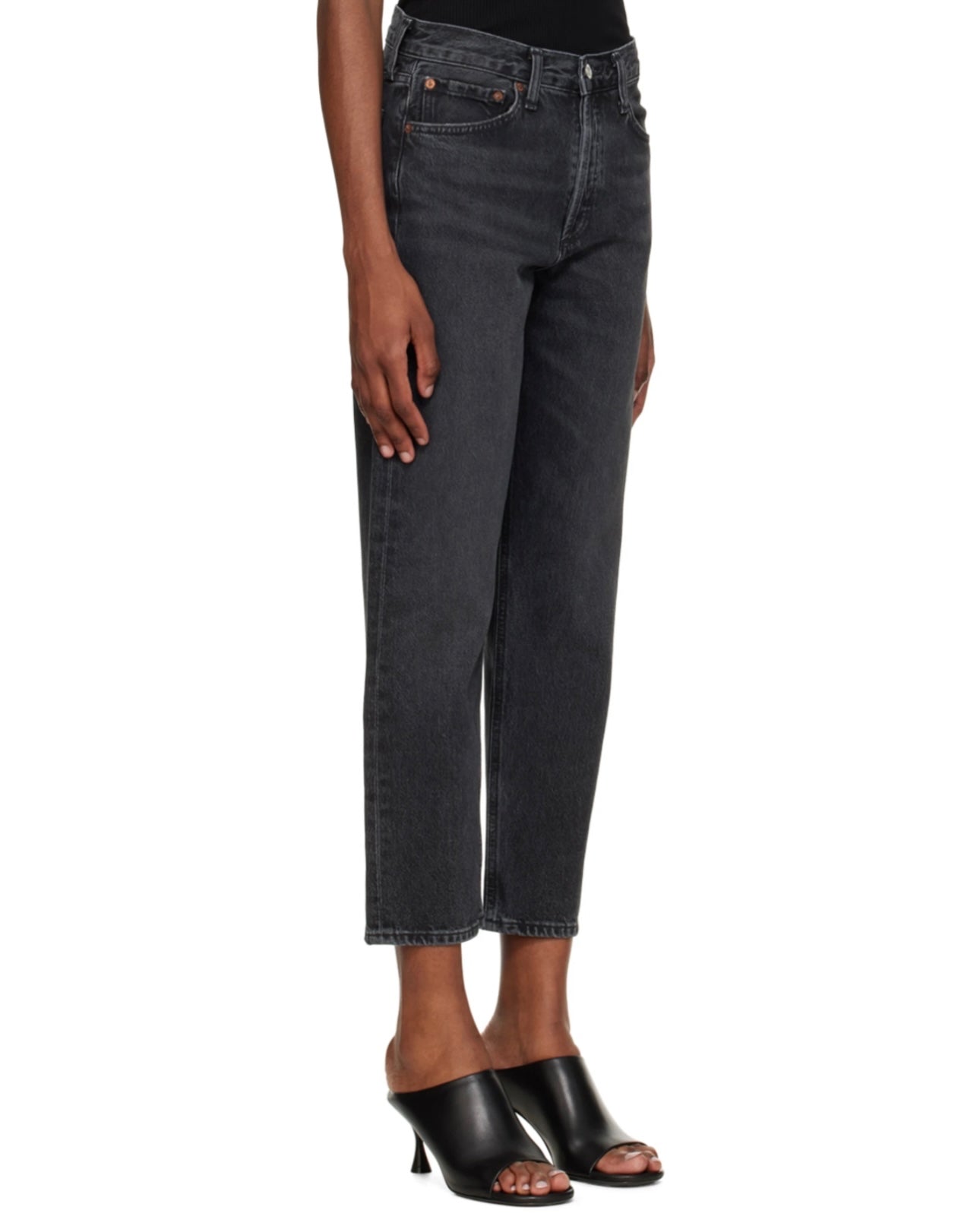 AGOLDE - Black Wyman Jeans