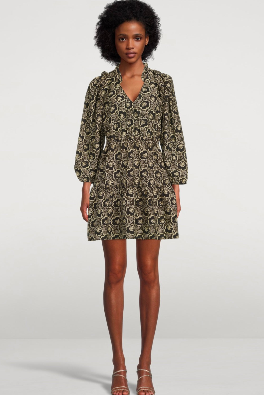 BA&SH
Grazie Mini Dress In Floral Print