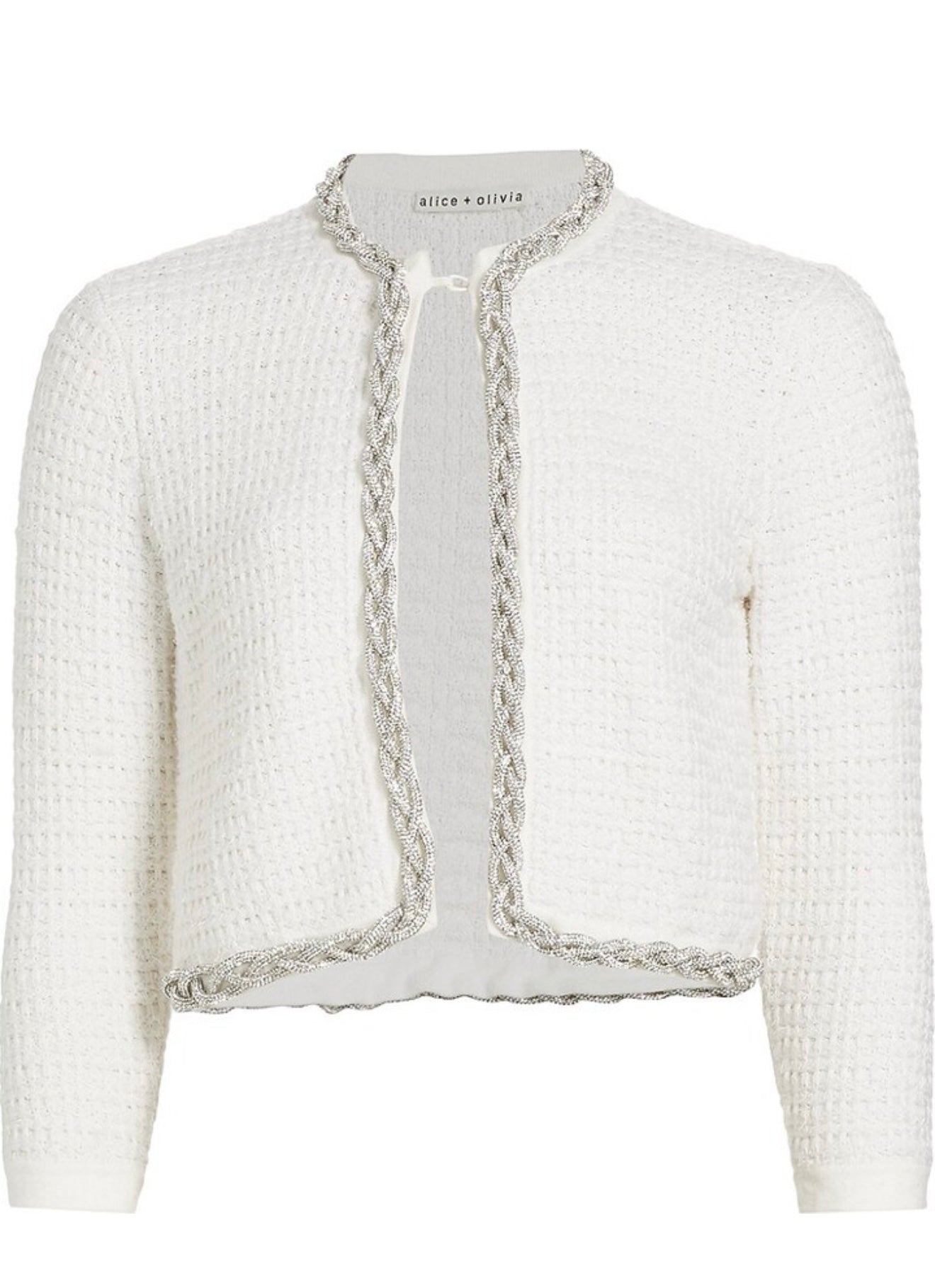 Alice + Olivia Women's Akira Crystal & Wool-Blend Cardigan -