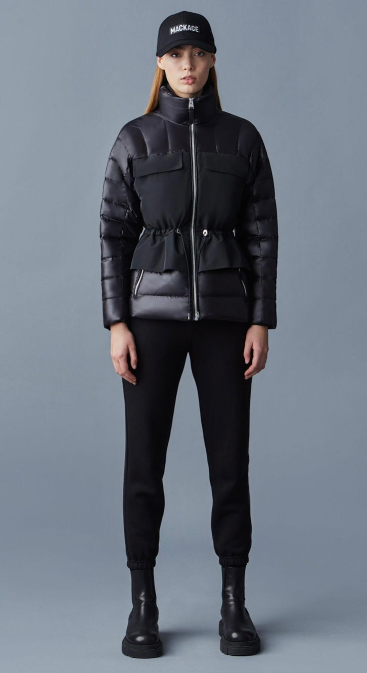 MACKAGE nylon and down jacket