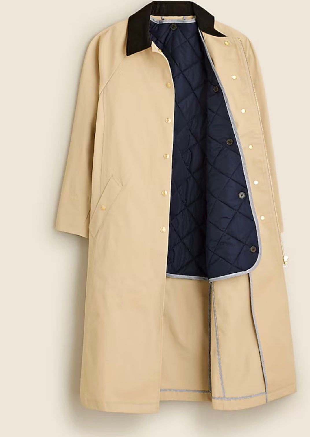 J CREW - Women’s long barn coat