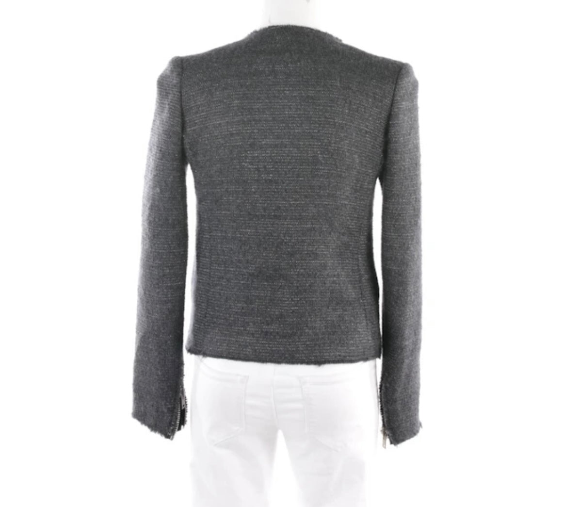 IRO - grey zip jacket