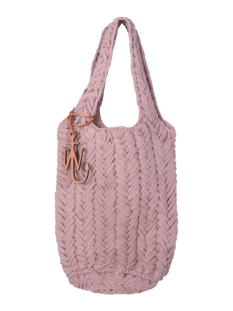 JW ANDERSON knitted shopper tote