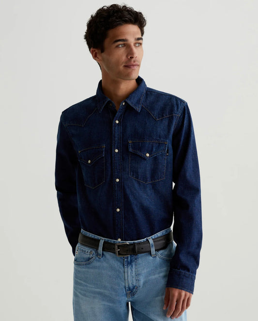 AG JEANS - Aiden Western Shirt

CLASSIC DENIM SHIRT