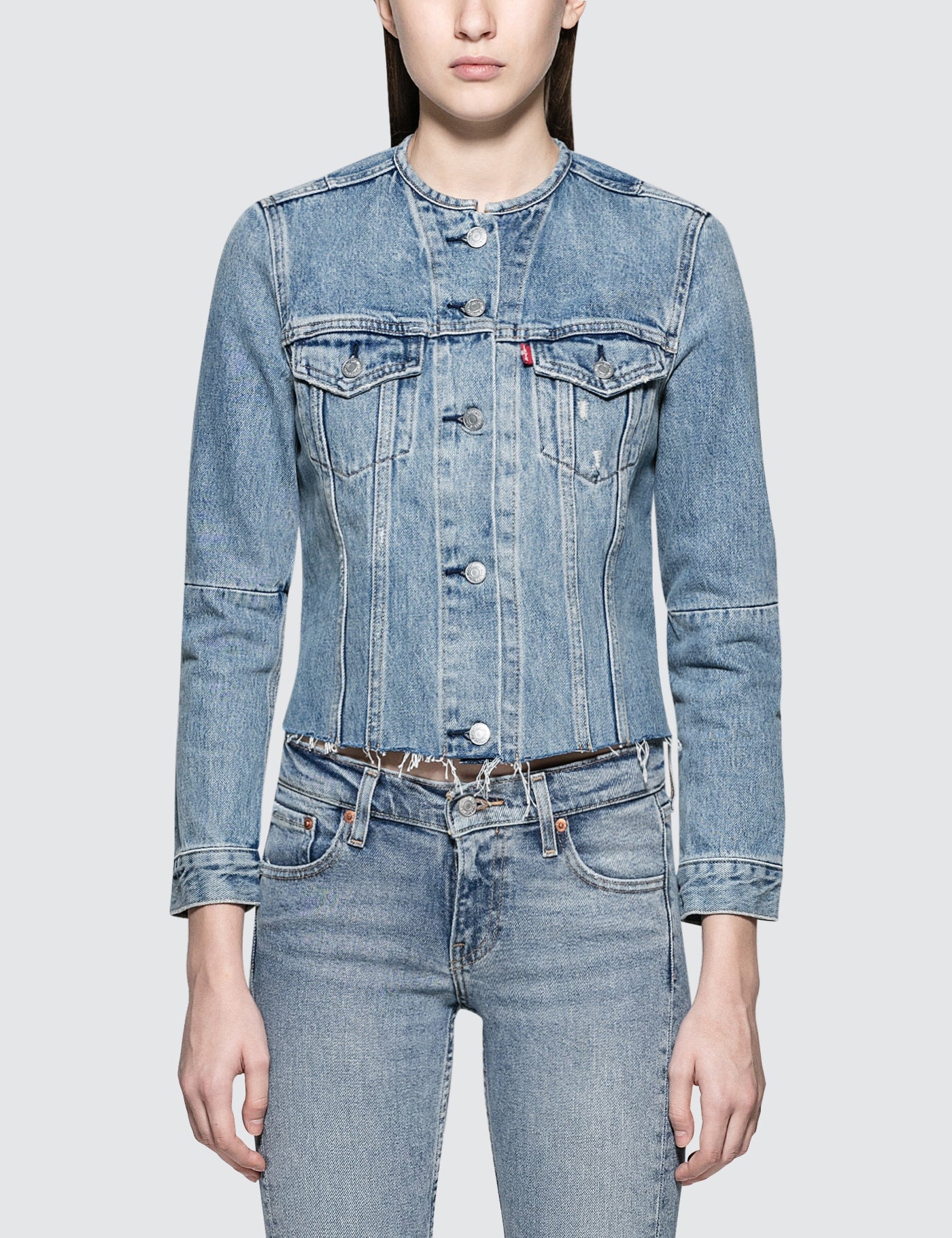 LEVI’S altered trucker camionneur jean jacket