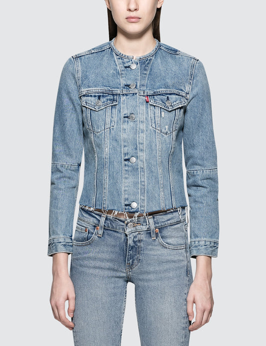 LEVI’S altered trucker camionneur jean jacket