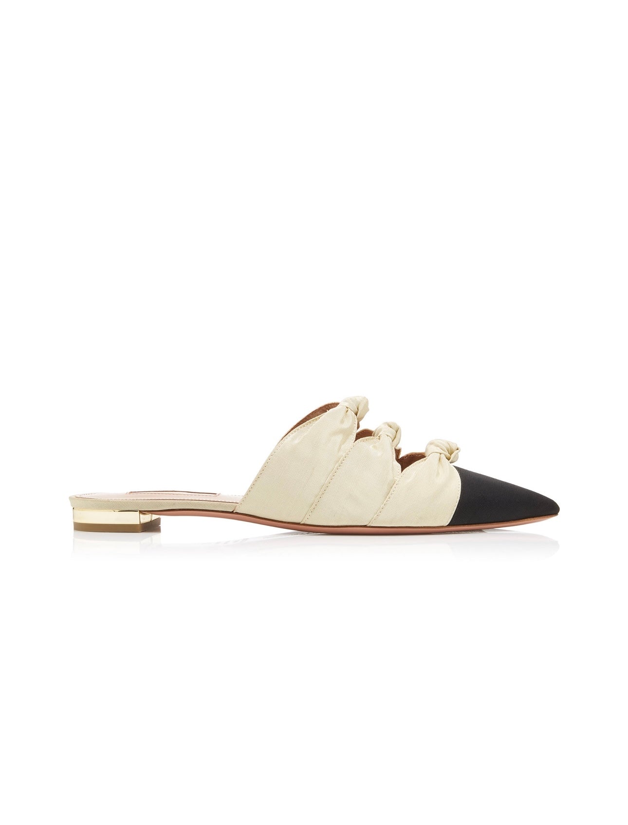 Aquazzura
Mondaine Knotted Flat Mules