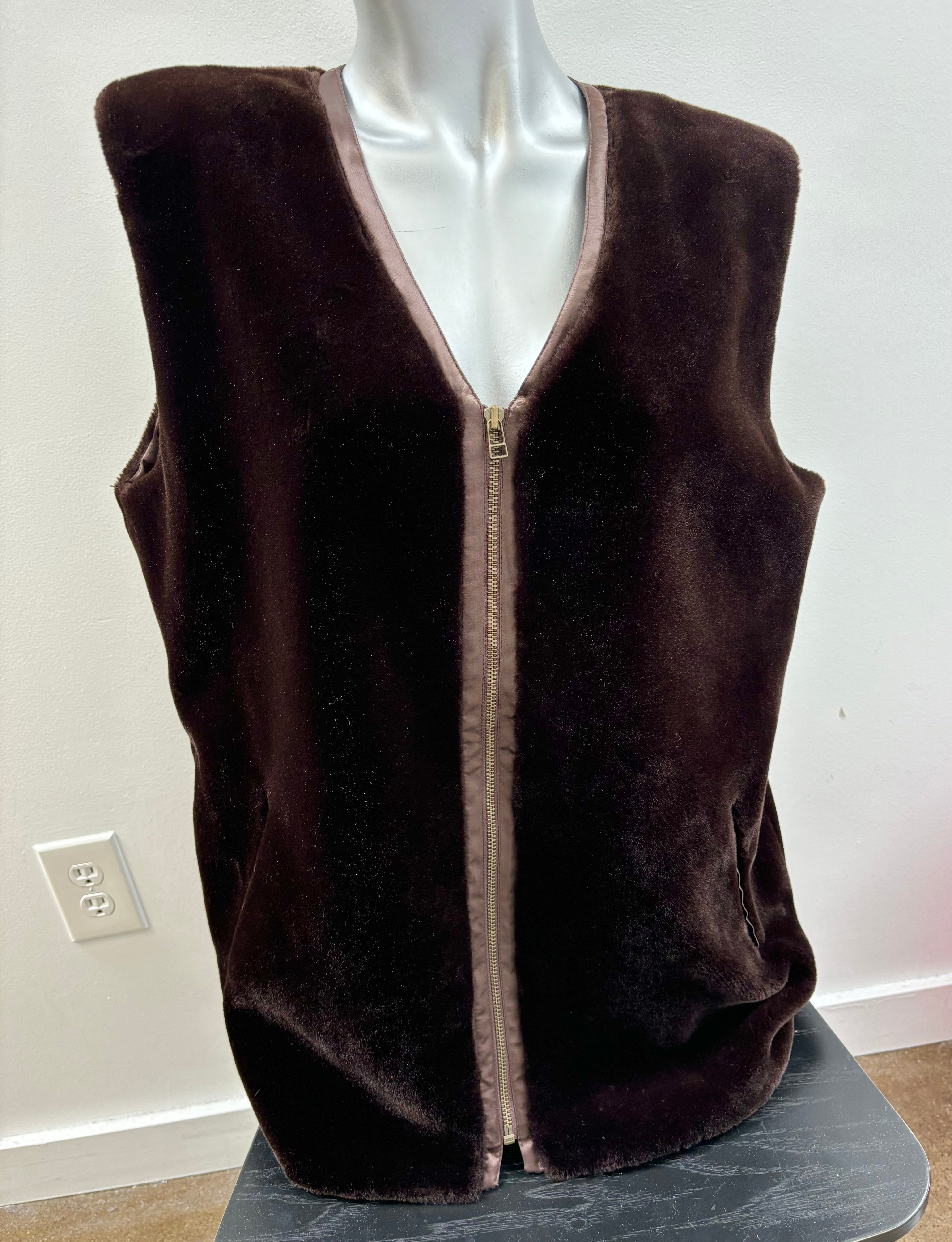 JEAN PAUL fur vest