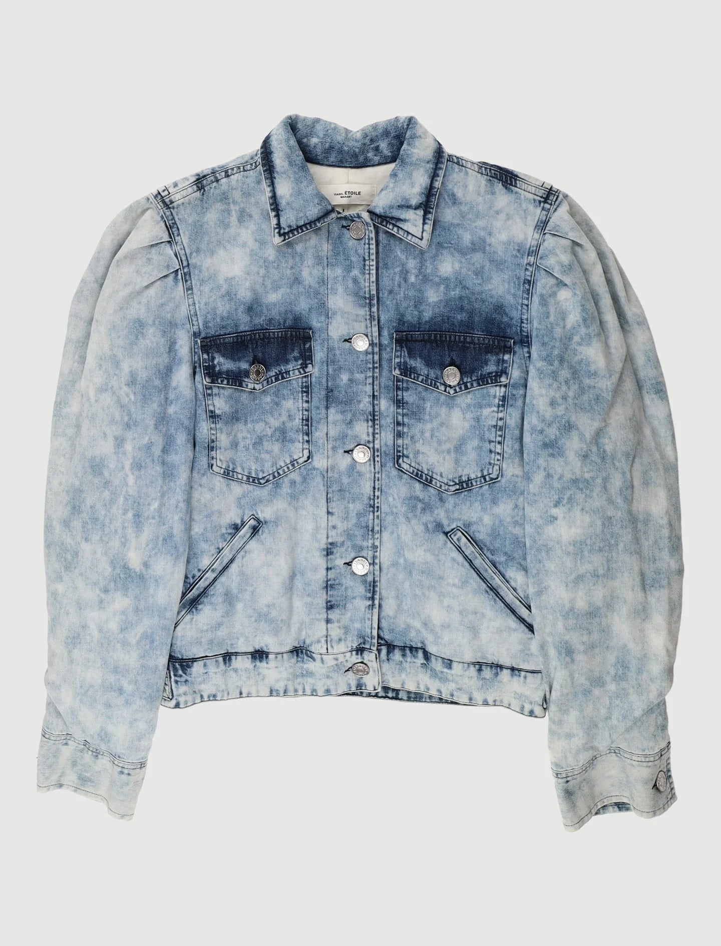 ISABEL MARANT ETOILE CLOUD PUFF DENIM JACKET
