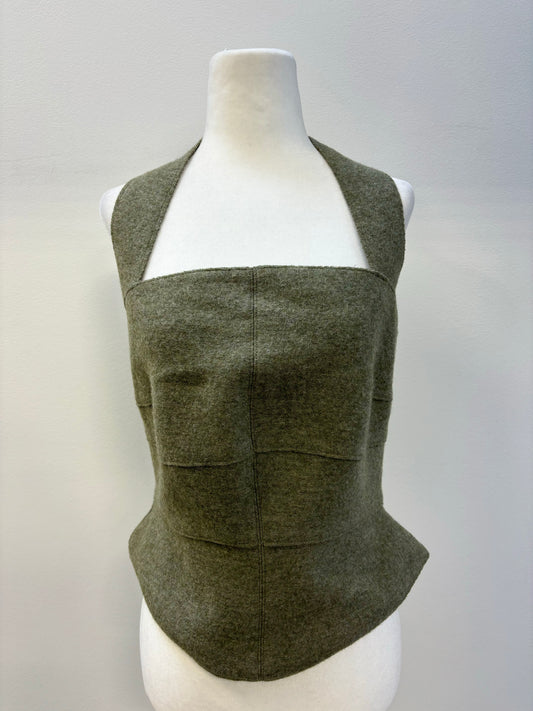 Chanel Wool Halter Neck Top