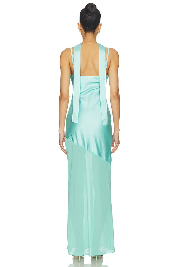 MORE TO COME griffin maxi dress with scarf