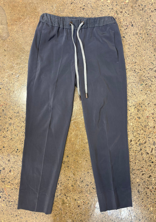 Brunello Cucinelli Silk Drawstring Pants