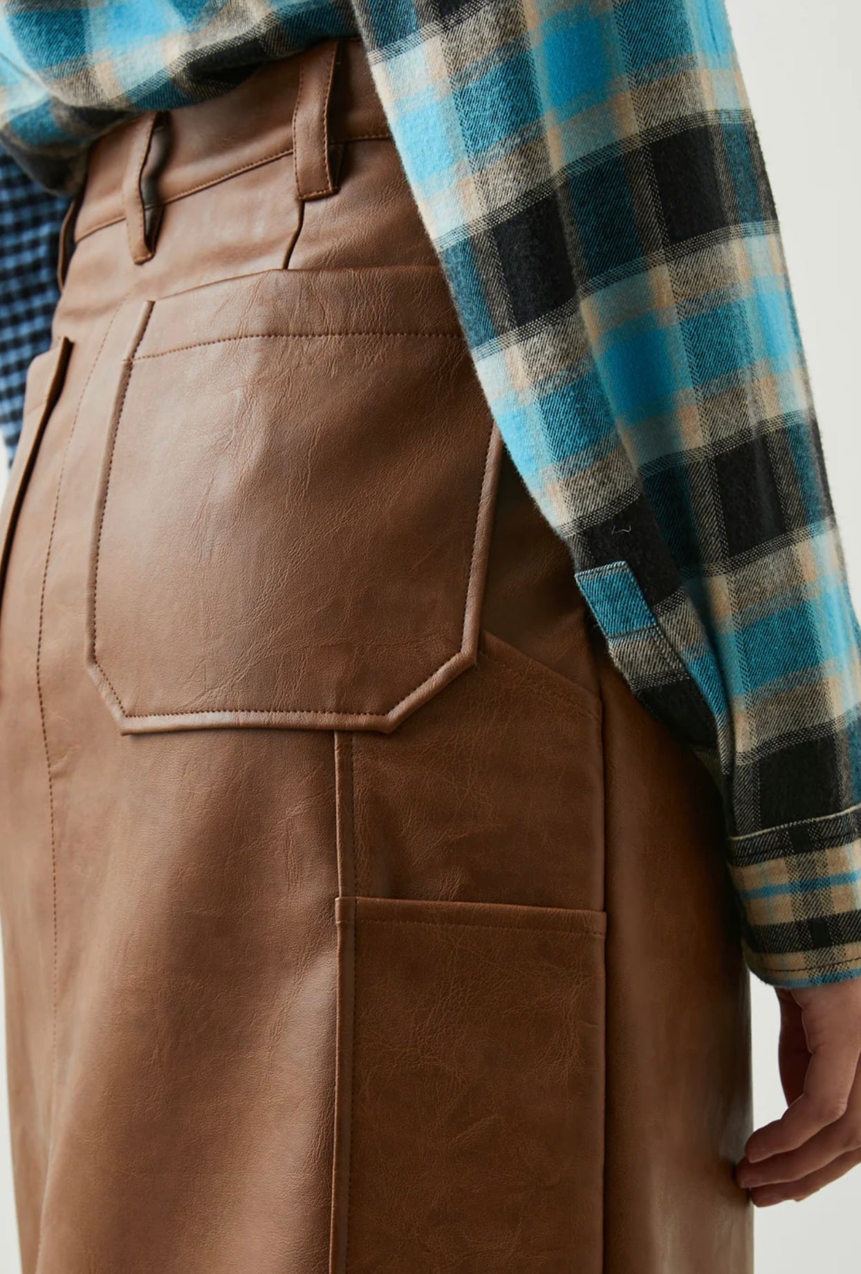 RAILS - Amos Skirt & Mathis Jacket 
Russet