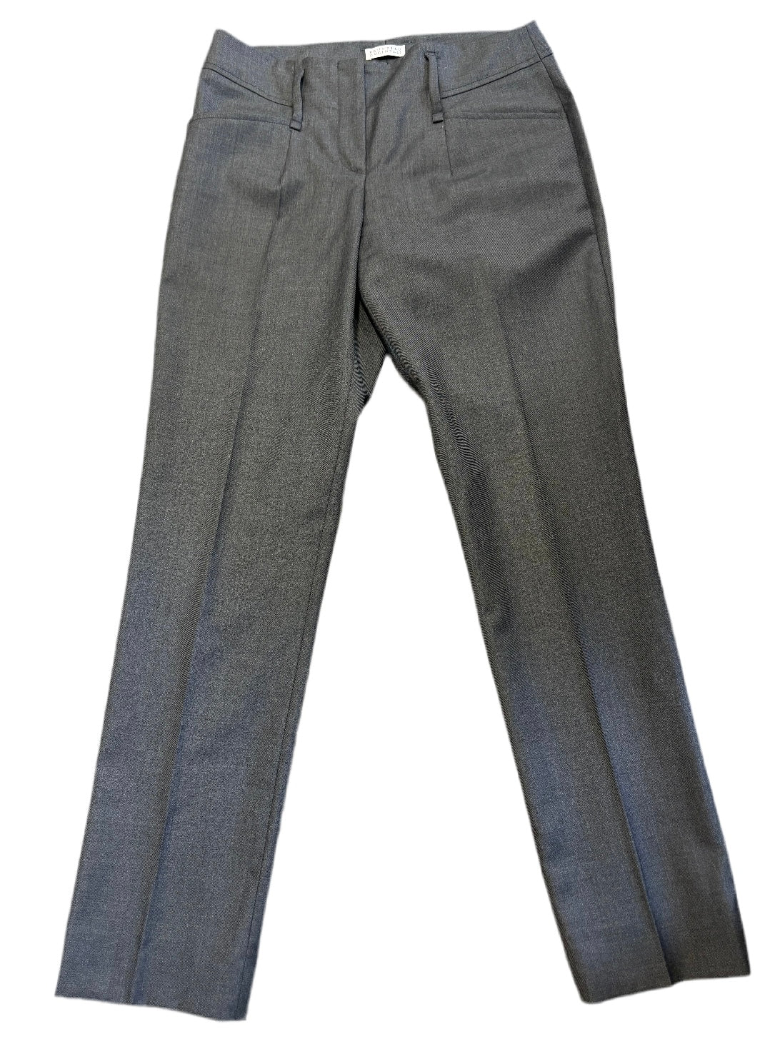 Brunello Cucinelli Dark Grey 100% Virgin Wool Trousers