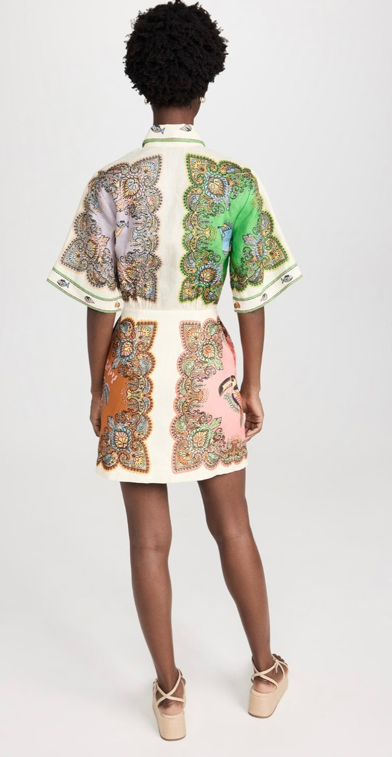 Alemais
Trippy Troppo Mini Dress