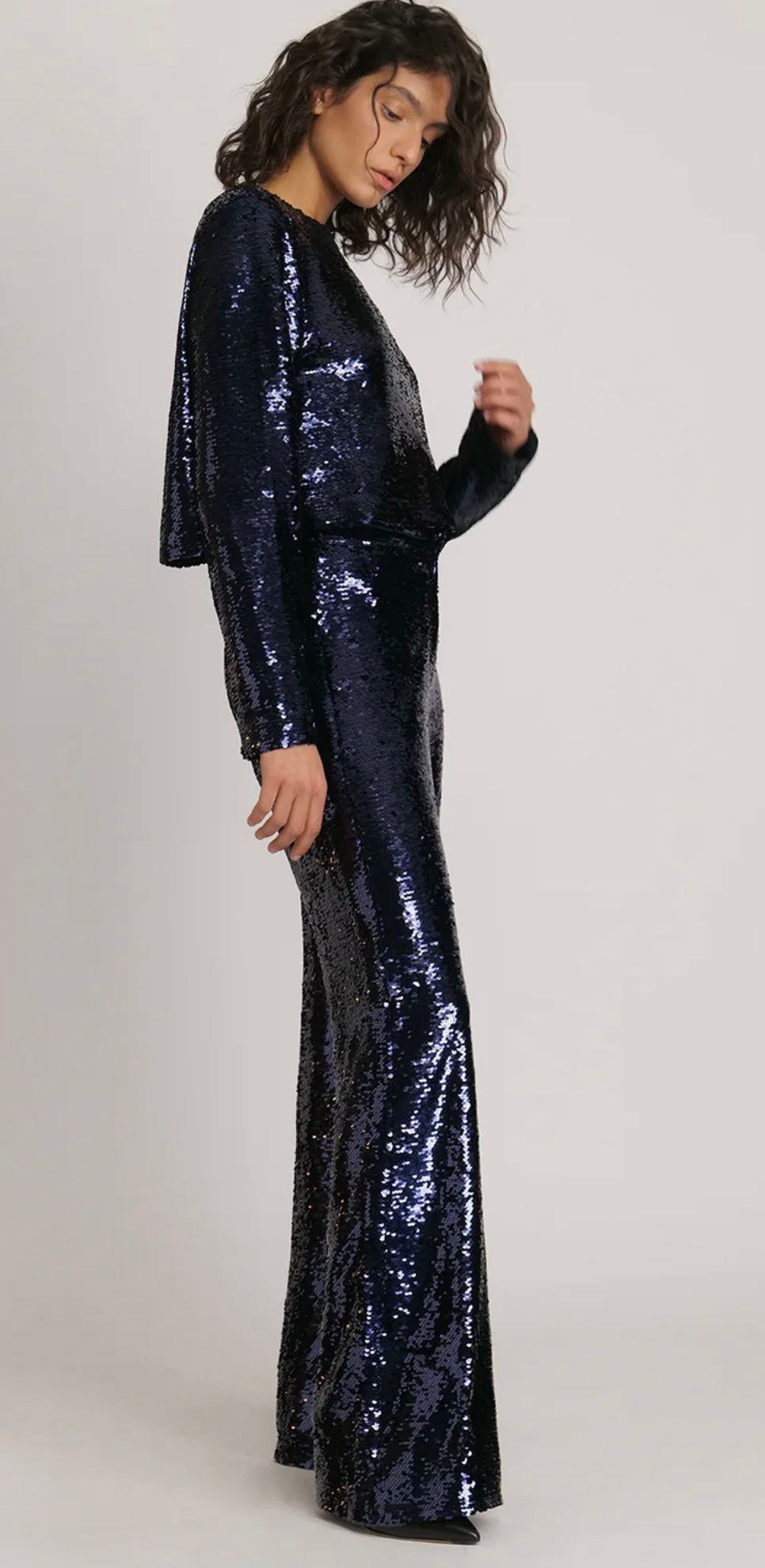 Sabina Musayev - Navy Sequin Set