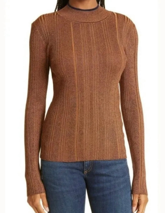 VERONICA BEARD mock neck long sleeve