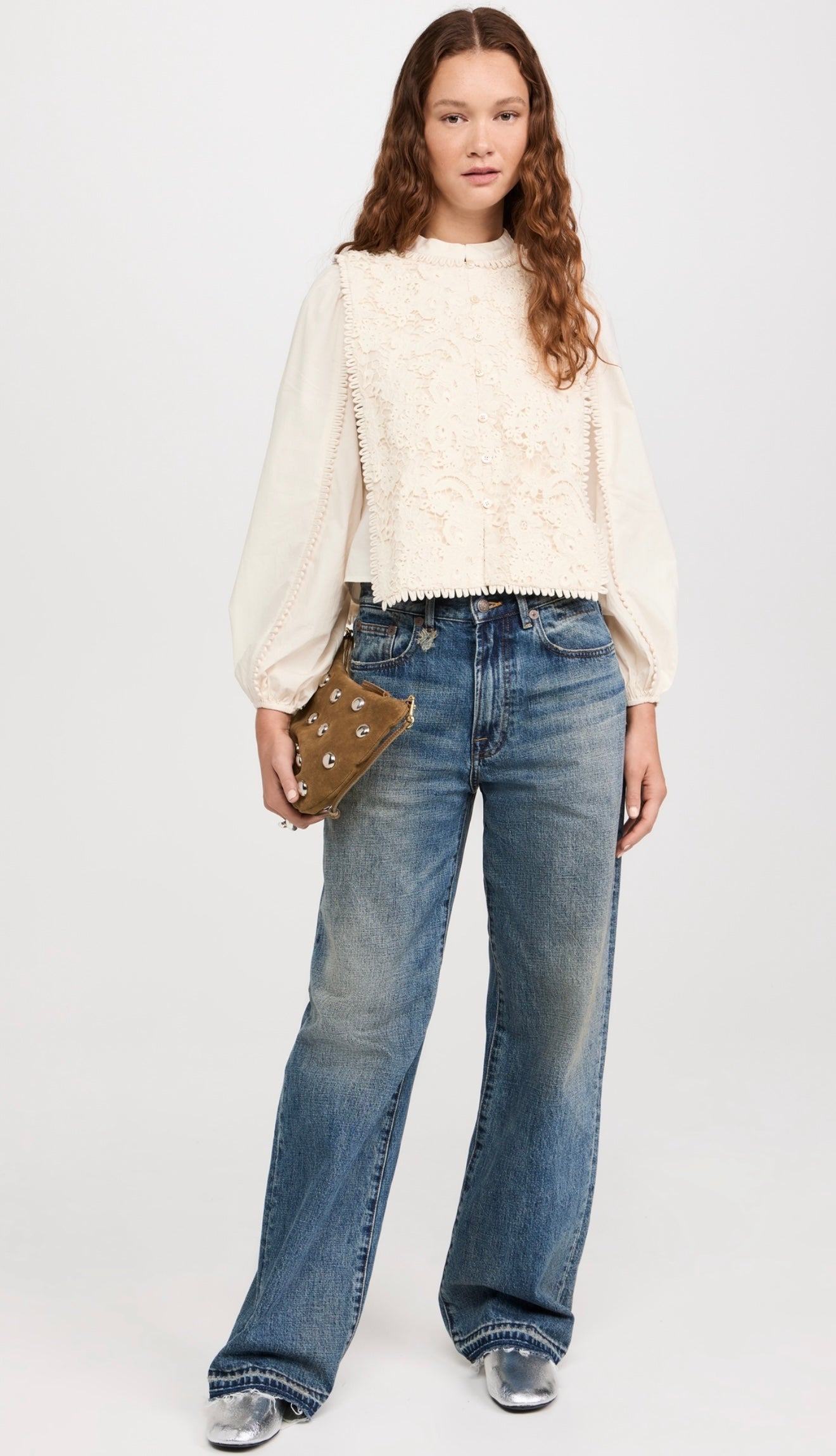 Sea New York - Sabine Embroidery Top