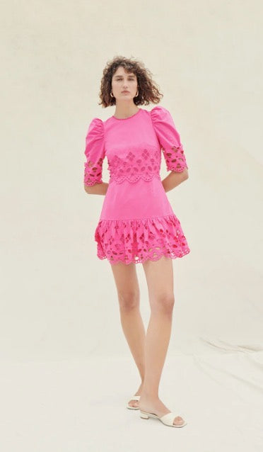 SAYLOR poplin mini dress