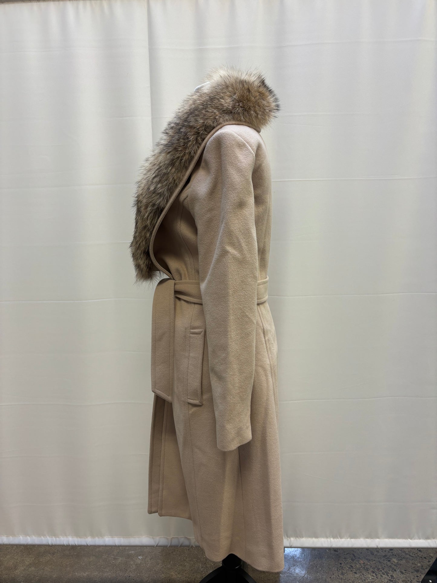 Theory Coat with Removable Fur