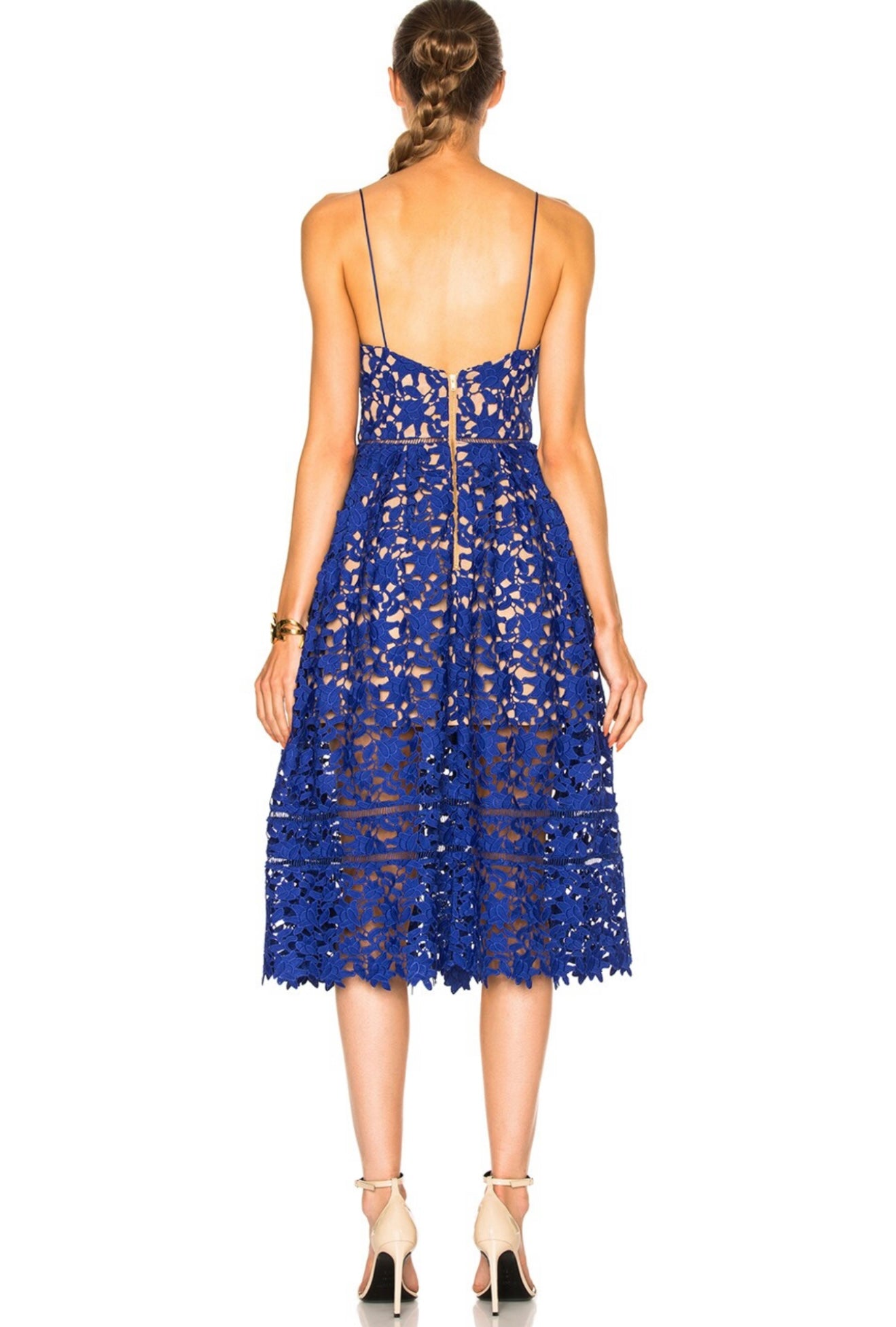 Self-Por­trait
self portrait Azaelea Dress in Cobalt