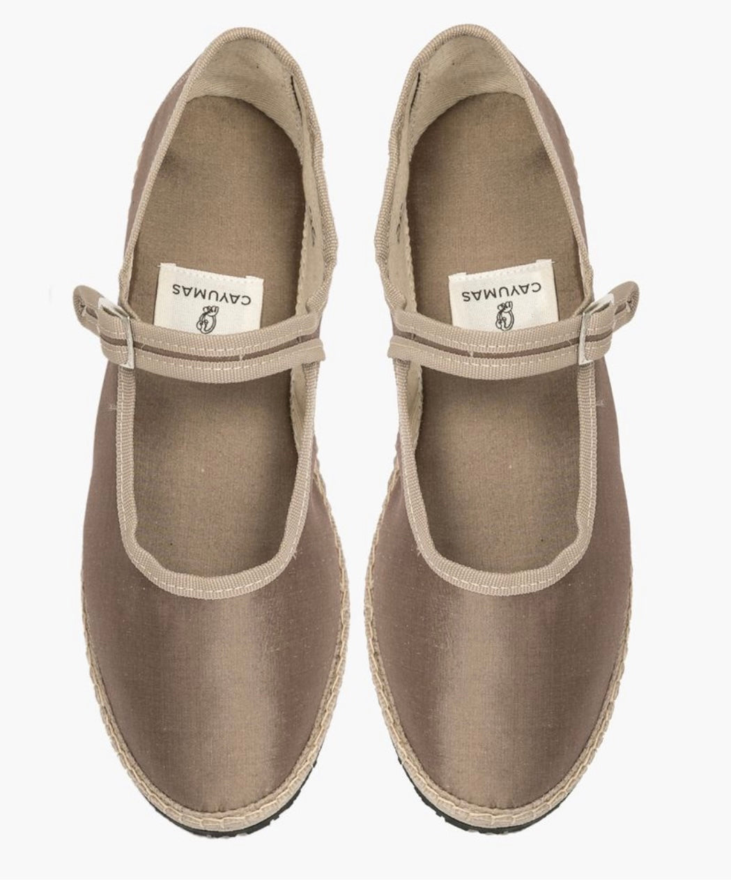 Cayumas x Cafe Leandra Gold Ballet Flats