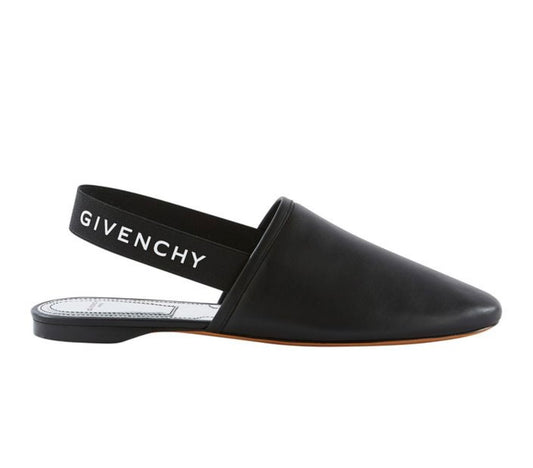 GIVENCHY - Rivington Logo Slingback Flat