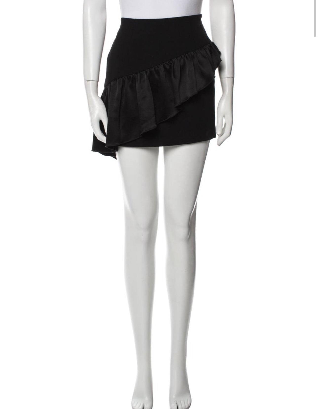 CINQ A SEPT - RUFFLE MINI SKIRT