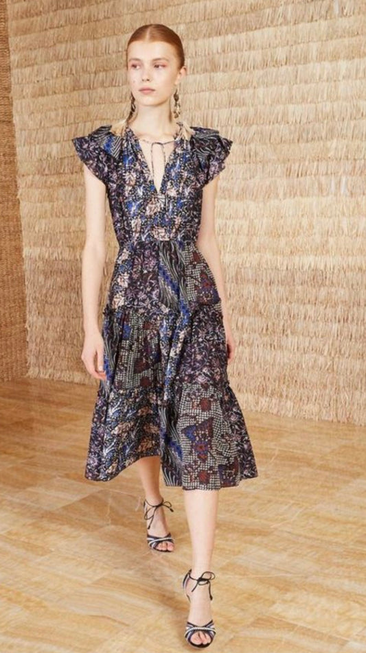 ULLA JOHNSON - Batik Maxi Dress