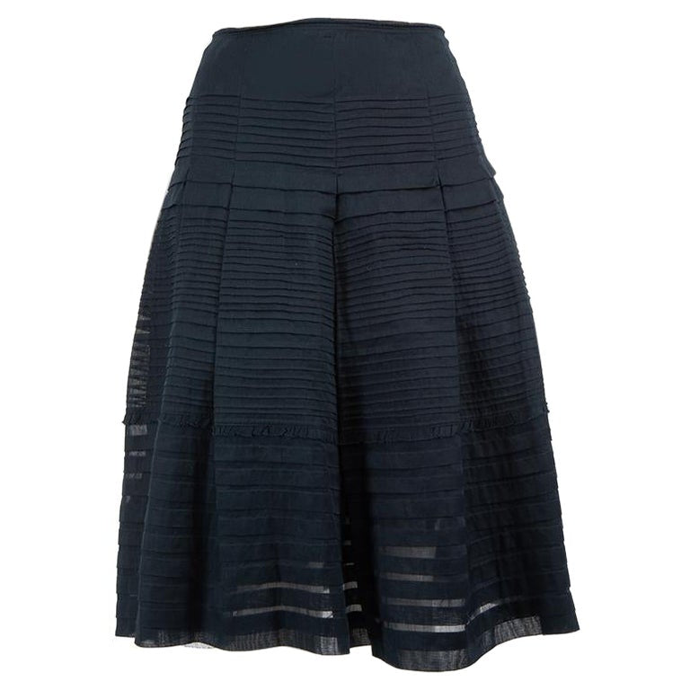 PRADA navy skirt