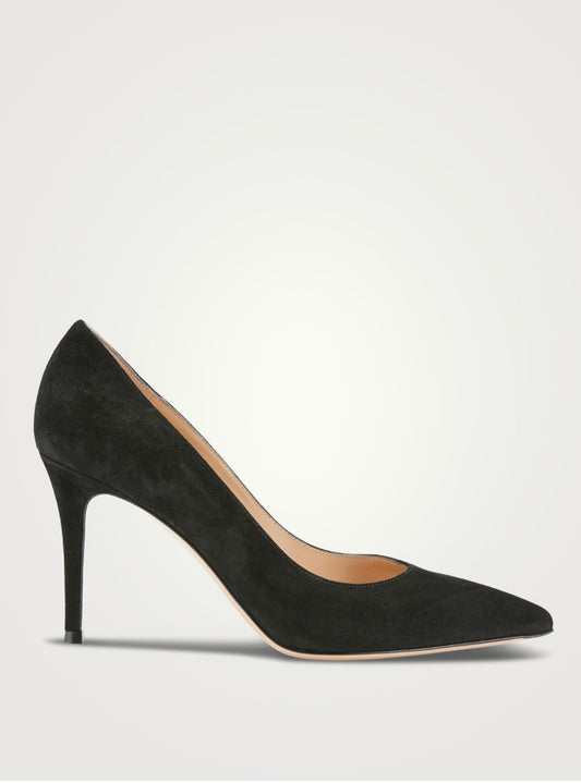 GIANVITO ROSSI
Gianvito 85 Suede Pumps