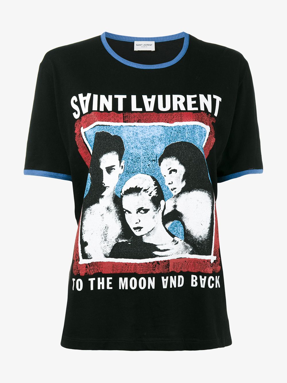 Saint Laurent Graphic Cotton TShirt