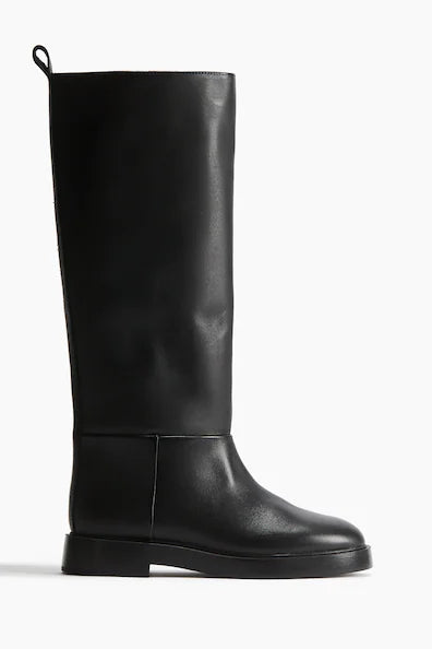 H&M knee high leather boots